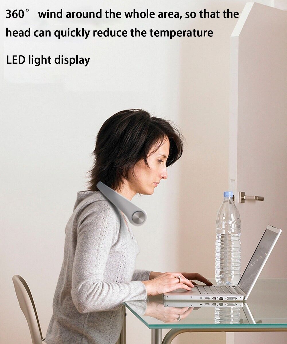 COLDFRONT Breeze — Cordless Neck Fan
