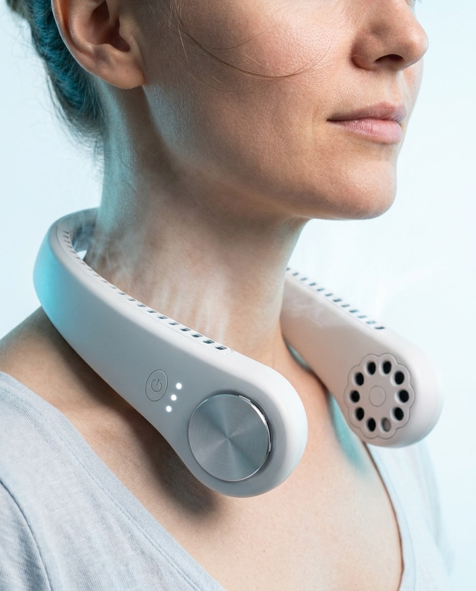 COLDFRONT Breeze — Cordless Neck Fan